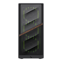 atx case - Gamemax AERIS 330 MB, juoda (Black) - 4 nuotrauka