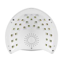 manikiuras - OCHO NAILS X13 UV LED nagų lempa 65W balta su veidrodiniu dugnu - 3 nuotrauka