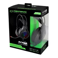 gaming microphone - Esperanza EGH5000 Black (Juodos) - 2 nuotrauka