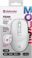 defender belaide pele - Defender FEAM MM-296 RF Silent Balta (White) - 2 nuotrauka