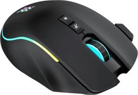 rgb mouse - Defender GM-213 THUNDER Juoda (Black) - 3 nuotrauka
