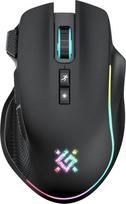 rgb mouse - Defender GM-213 THUNDER Juoda (Black) - 4 nuotrauka