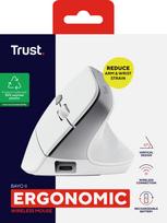 wireless ergonomic mouse - Trust Bayo II Balta (White) - 11 nuotrauka