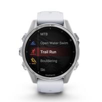garmin fenix laikrodis - Garmin Fenix 8 43mm Whitestone (Baltas) - 3 nuotrauka