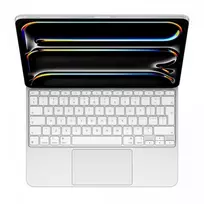 apple magic - Apple Magic Keyboard iPad Pro 13" (M4) - INT Balta (White) - 2 nuotrauka