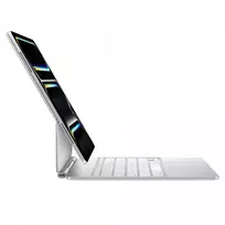 apple magic - Apple Magic Keyboard iPad Pro 13" (M4) - INT Balta (White) - 4 nuotrauka