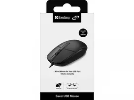 kompiuteris mouse - SANDBERG Saver USB Mouse | 331-00 - 3 nuotrauka