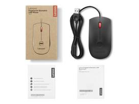 usb fingerprint - Lenovo Fingerprint Biometric USB Mouse Gen3 | Wired | USB-A | Black/Red | 4Y51S24029 - 4 nuotrauka