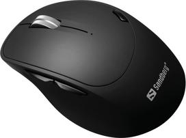 bluetooth peles - Sandberg Wireless Mouse Pro Recharge Juodas (Black) - 7 nuotrauka