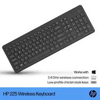 hp 255 - HP 225, Juoda (Black) - 6 nuotrauka