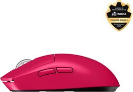logitech g pro pele - Logitech G PRO X SUPERLIGHT 2 LIGHTSPEED Magenta (Pink) - 3 nuotrauka