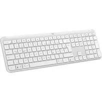 balta klaviatura - Logitech Signature Slim Wireless K950 Balta (White) - 5 nuotrauka
