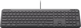 klaviatura slim - LOGITECH Signature Slim  K620 Wired Keyboard for Business - GRAPHITE - US INT'L - USB - N/A - INTNL-973 - USB-C | 920-013333 - 5 nuotrauka