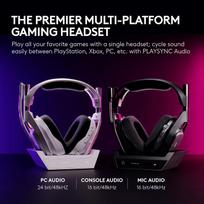 genio g - Logitech ASTRO A50 Gen 5 Balta (White) - 6 nuotrauka
