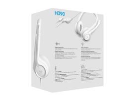 logitech h390 - Logitech H390 White (Baltos) - 4 nuotrauka