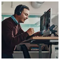 ausiniu adapteris - HP Poly Voyager Focus 2 USB-C-C Headset | 9T9J5AA#AC3 - 5 nuotrauka