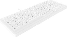 keyboard akai - CHERRY AK-C7000 Klaviatūra USB QWERTZ Vokiečių Balta (White) - 3 nuotrauka