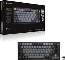 keyboard 75 - Corsair K65 Plus Wireless 75% RGB žaidimams, MLX Raudonas (Juodas) - 3 nuotrauka