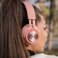 headphones over ear bluetooth - Tellur Feel Bluetooth Over-ear Ausinės Rožinė (Pink) - 5 nuotrauka