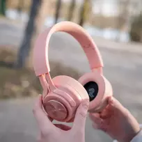 headphones over ear bluetooth - Tellur Feel Bluetooth Over-ear Ausinės Rožinė (Pink) - 7 nuotrauka