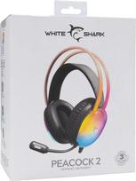 ps5 ausines - White Shark GH-2444 Peacock-2 Juodas (Black) - 2 nuotrauka
