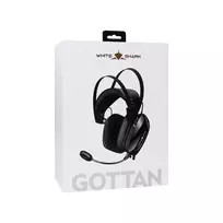 ps4 zaidimai - White Shark GH-2446 Gottan Black (Juodos) - 2 nuotrauka