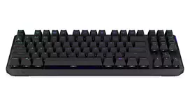 mechanine klaviatura - Endorfy Thock TKL Kailh Box Red Anglų (US), juoda, belaidė - 2 nuotrauka
