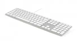 mac klaviatura - Matias Keyboard Aluminum Mac Hub 2xUSB - 3 nuotrauka
