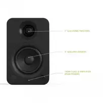 garso audio koloneles - Kanto YU (Black) - 2 nuotrauka
