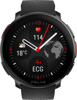 polar vantage laikrodis - Polar Vantage V3 Night Black - 4 nuotrauka