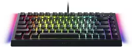 razer klaviatura - Razer BlackWidow V4 75%, Intl. US Layout, Wired, Black - 4 nuotrauka