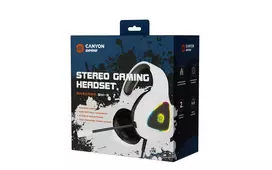 6.5 mm headphones - Canyon Shadder GH-6 White (Baltos) - 9 nuotrauka