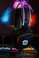 gaming ausines - CANYON headset Darkless GH-9A Black | CND-SGHS9A - 8 nuotrauka
