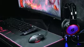 gaming pele - Conceptronic DJEBBEL02B Juoda (Black) - 3 nuotrauka