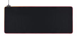 gaming pele deltaco gaming - DELTACO GAMING 6xRGB režimai, 90x36x0.4cm, juodas / GAM-079 - 5 nuotrauka