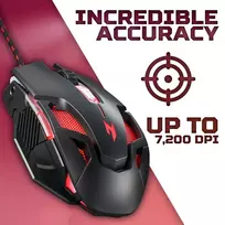 acer nitro - Acer Nitro Gaming Mouse II | Wired | Black | GP.MCE11.039 - 3 nuotrauka