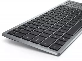qwertz klaviatura - Dell KB740 Biurui, Pilka (Gray) - 2 nuotrauka