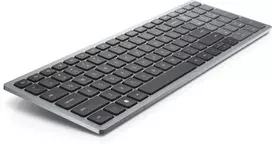 qwertz klaviatura - Dell KB740 Biurui, Pilka (Gray) - 7 nuotrauka