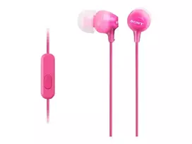 ausines i ausis - Sony MDR-EX15APPI Rožinės (Pink) - 4 nuotrauka