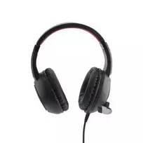 gaming ausines - MediaRange GS301 Juodas/Raudonas (Black/Red) - 3 nuotrauka