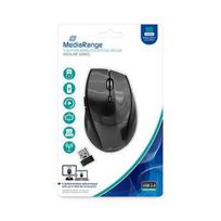 peles - MOUSE USB OPTICAL WRL 5-BUTTON/BLACK MROS207 MEDIARANGE - 4 nuotrauka