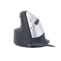 kompiuteris mouse - MOUSE USB OPTICAL BREAK/L. BLACK RGOHELELA R-GO TOOLS - 12 nuotrauka