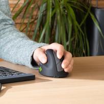 mouse ergonomic - MOUSE USB OPTICAL WRL/LEFT BLACK RGOHEWLL R-GO TOOLS - 3 nuotrauka