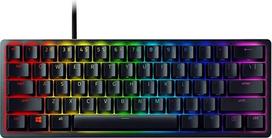 razer klaviatura - Razer Huntsman Mini, Laidinė Žaidimų Klaviatūra, Juoda (Black), Clicky Optical (Purple) - 2 nuotrauka