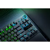 razer klaviatura - Razer Huntsman V3 Pro TKL Juodas (Black) - 2 nuotrauka