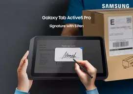 samsung 25 - Samsung Galaxy Tab Active5 Pro 10.1" 6GB/256GB 5G Žalia (Green) - 4 nuotrauka