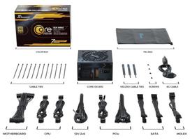 maitinimo blokas 80 plus gold - Seasonic Core GX-850-V2 850W ATX 3.1 80 PLUS Gold Juodas (Black) - 4 nuotrauka
