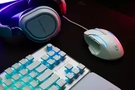 gaming pele - Turtle Beach Kone II (2) White (Balta) - 4 nuotrauka