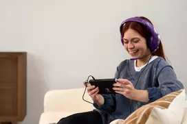 nintendo switch zaidimai - Turtle Beach headset Airlite Fit Nintendo Switch, ghost purple | TBS-8002-45 - 3 nuotrauka