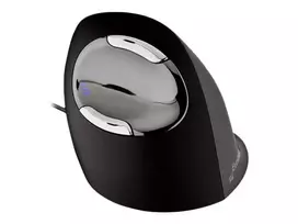 ps 2 pelyte - Evoluent VerticalMouse D Large Wireless Anthracite (Pilka) - 4 nuotrauka